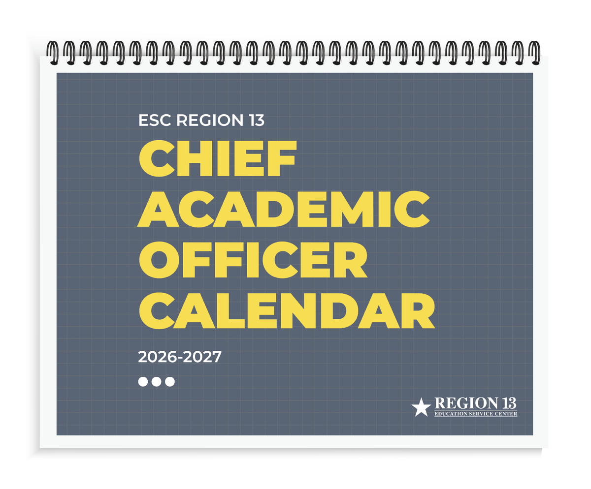 Chief Academic Officer (CAO) Calendar
