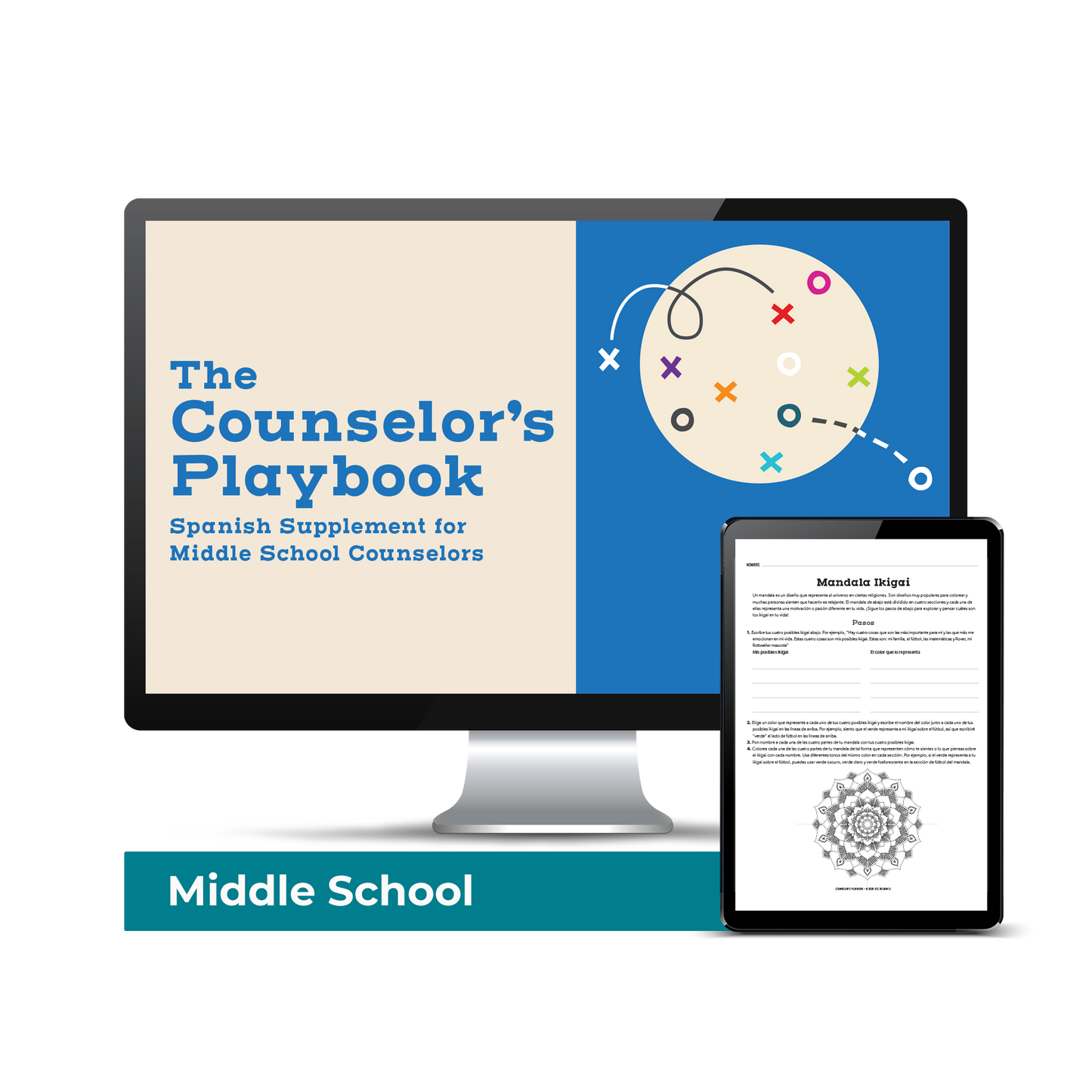 The Counselor's Playbook for Middle School - Spanish Supplemental (Downloadable PDF)