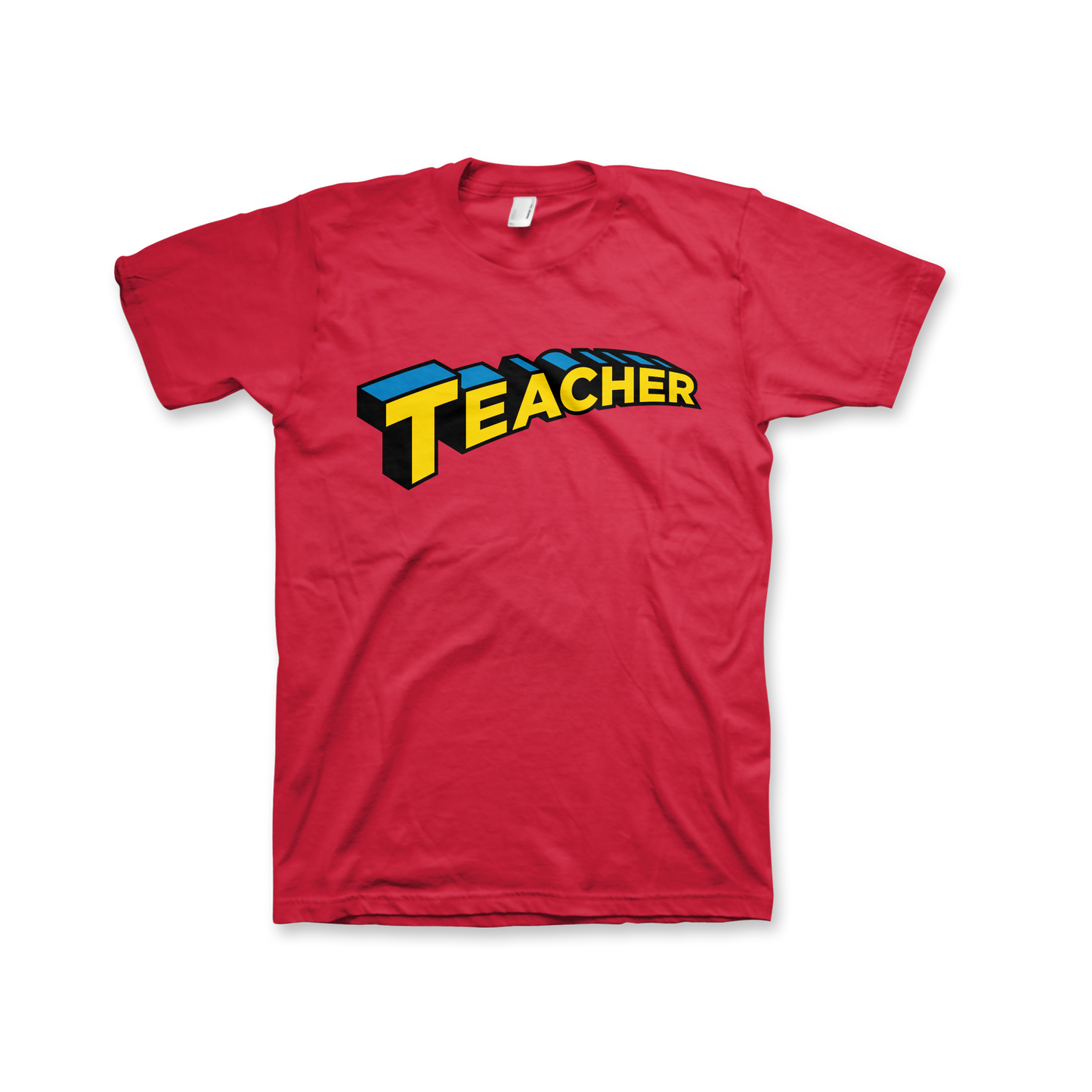 Super Teacher T-Shirt (Unisex) Red