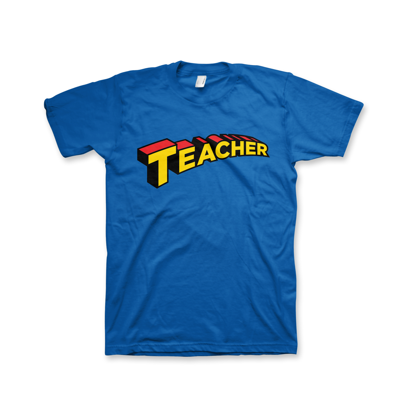 Super Teacher T-Shirt (Unisex) Royal Blue