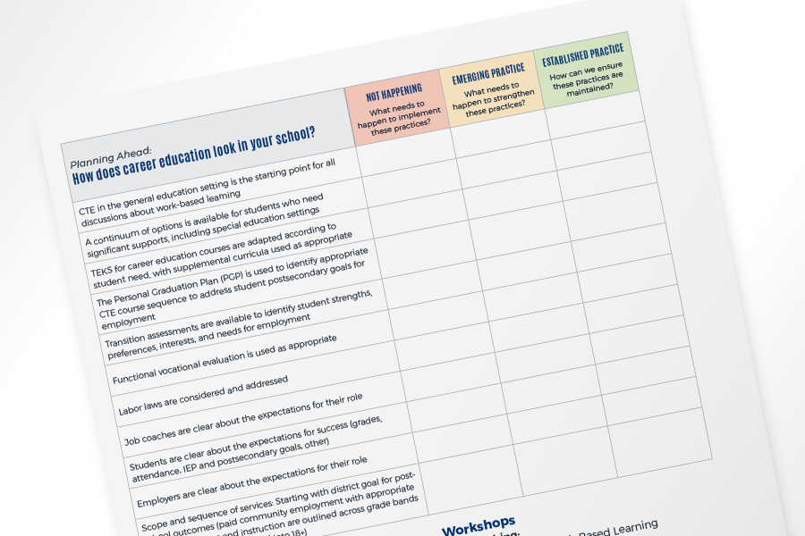 Transition Planning At-A-Glance Series: Career Connections (Paperback)