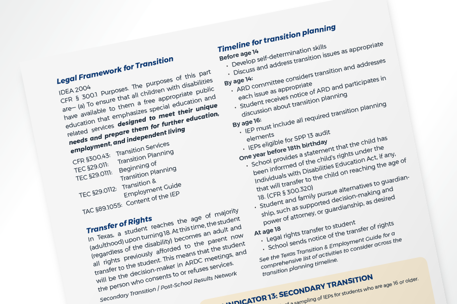 Transition Planning At-A-Glance Series: Transition to Adulthood (Paperback)