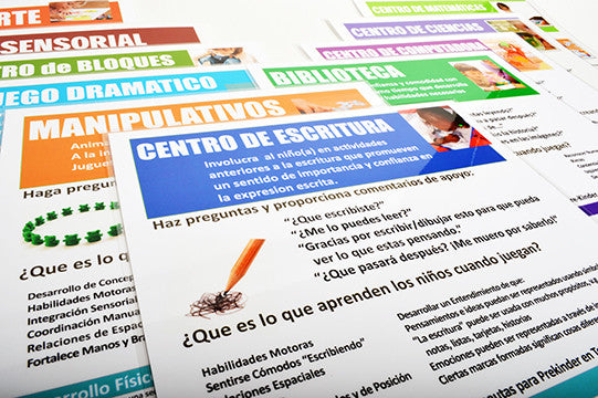 2024 Prekindergarten Alignment Posters - Spanish (Set of 11)