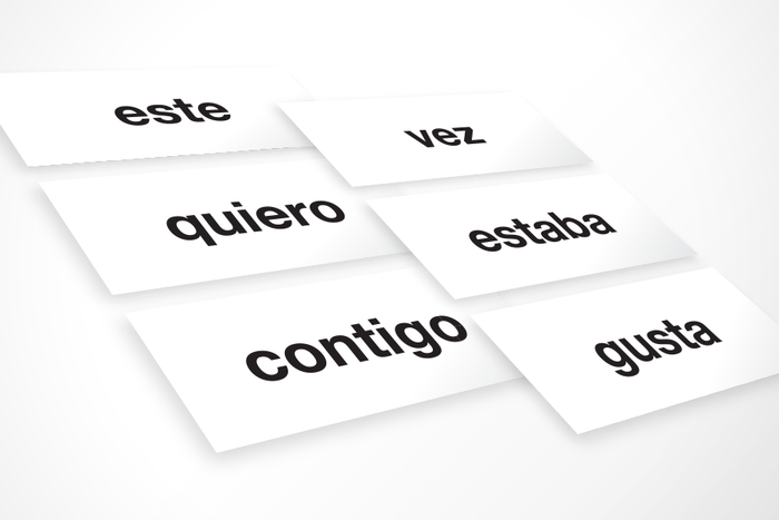 Spanish High-Frequency Words: Kindergarten (Downloadable PDF)