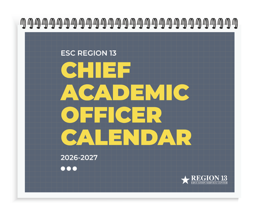 Chief Academic Officer (CAO) Calendar