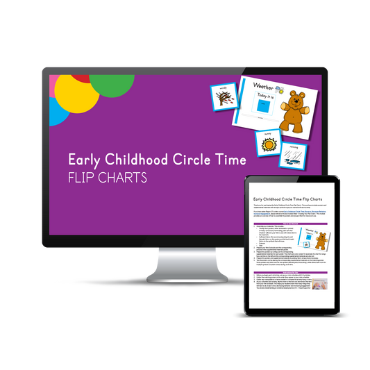 Early Childhood Circle Time Flip Charts (Downloadable PDFs)