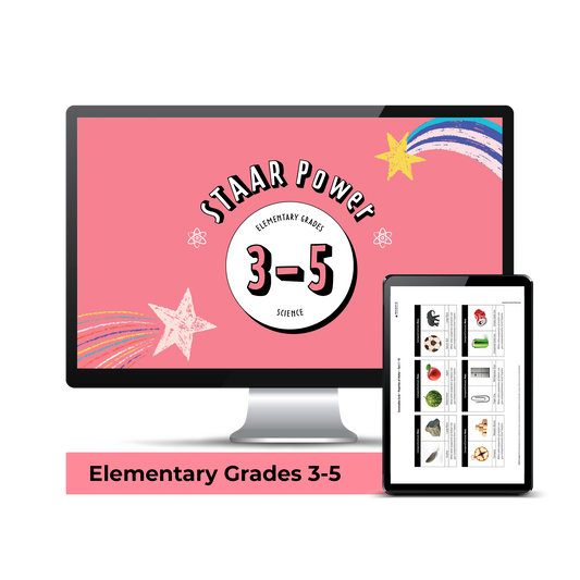 Science STAAR Power: Elementary - Individual License (Downloadable PDF)