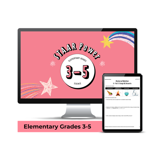 Science STAAR Power: Elementary - Individual License (Downloadable PDF)