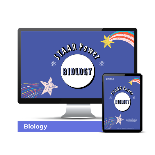 Science STAAR Power: Biology - New TEKS Edition (Coming Soon) (Downloadable PDF)