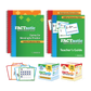 Preview of all of the items included in the complete FACTastic Bundle. Preview of the four spirals for teachers and the strategy card decks for students. The bundle preview shows items for Addition, Subtraction, Multiplication and Division