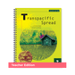Preview of the yellow front cover with a blue/green cabin on the front of the Region 13 The The Transpacific Spread (Teacher Edition, Spiral-Bound) book.