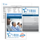Preview of the blue and gray front pages and covers for three prodcuts included in the Region 13 T-TESS Appraiser Training Guide, T-TESS Rubric, and T-TESS Rubric Flipchart. 