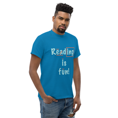 Reading is Fun! T-Shirt (Unisex) Royal Blue or Sapphire
