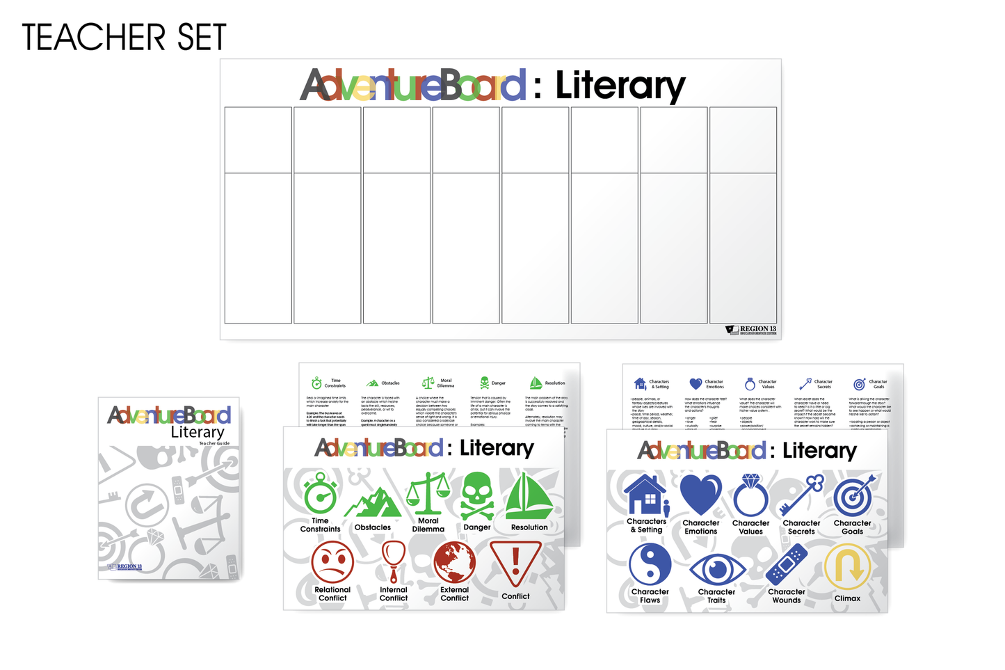 AdventureBoard for Literary Writing (Instructional Classroom Set)