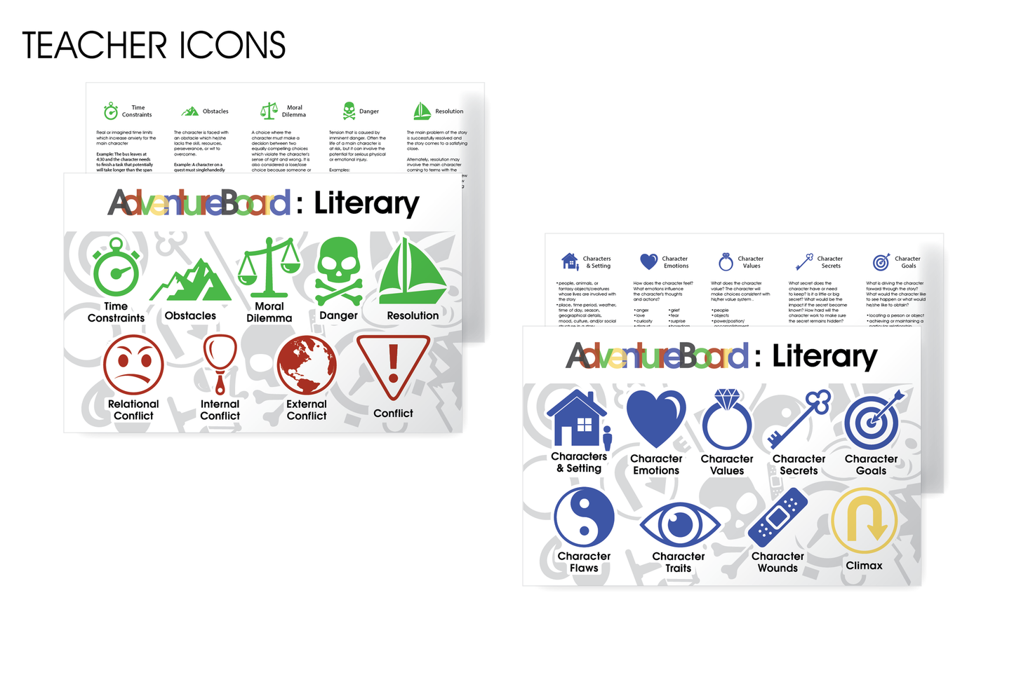 AdventureBoard for Literary Writing (Instructional Classroom Set)