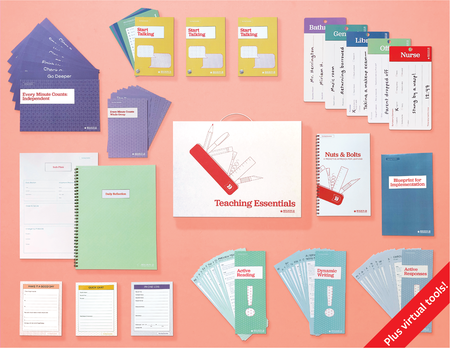 Teaching Essentials Kit (Box of Print and Virtual Tools)