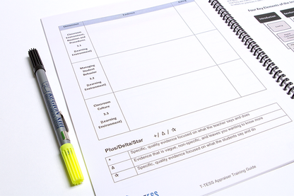 T-TESS Appraiser Training Guide & Rubric Participant Handouts