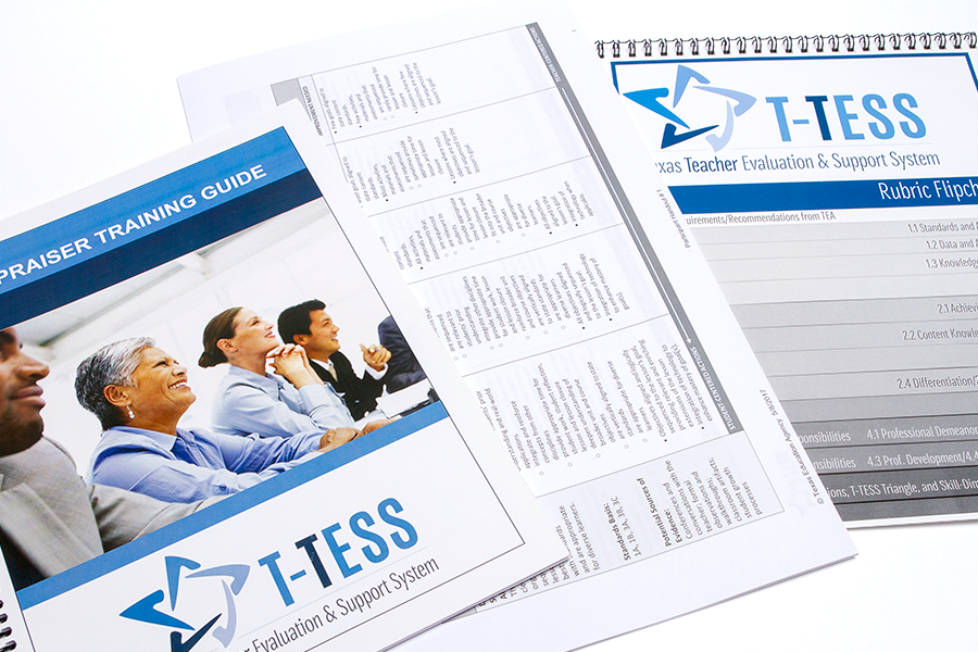 T-TESS Appraiser Training Guide, T-TESS Rubric, and T-TESS Rubric Flipchart