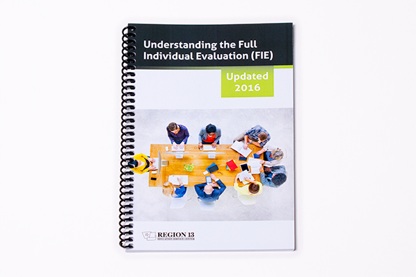 2016 Understanding the Full Individual Evaluation (Spiral-Bound)