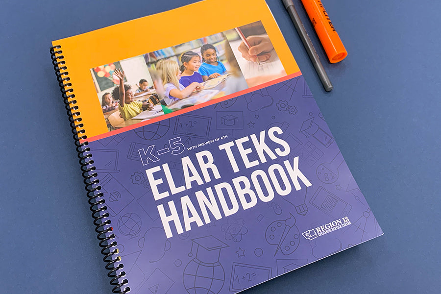 ELAR TEKS Handbook: K-5 (Spiral-Bound)