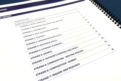 ELAR TEKS Handbook: K-5 (Spiral-Bound)