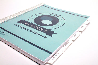 ESL Academy Participant Guidebook (Spiral-Bound)