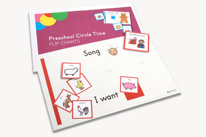 Early Childhood Circle Time Flip Charts (Set of Posters)