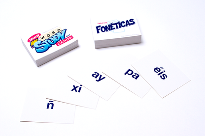 Spanish Word Study Cards - Phonics and Morphology (Downloadable PDFs)