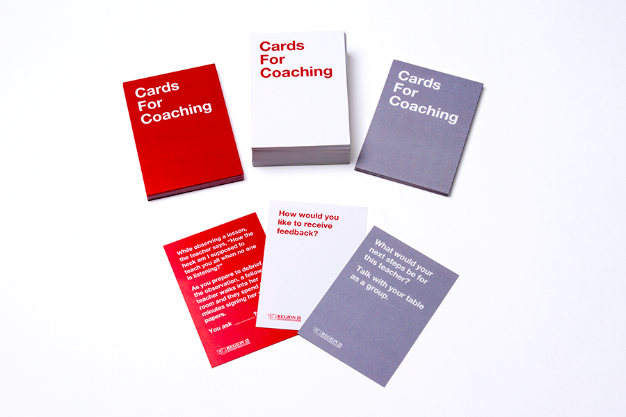 Cards For Coaching (Set of Cards) – Region 13 Products