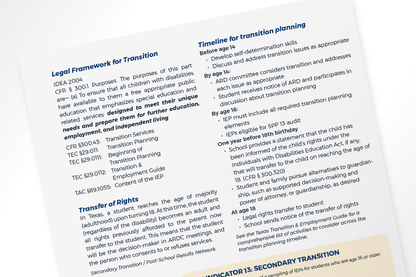 Transition Planning At-A-Glance Series:  Transition to Adulthood (Paperback)