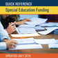 Quick Reference Special Education Funding (Paperback)