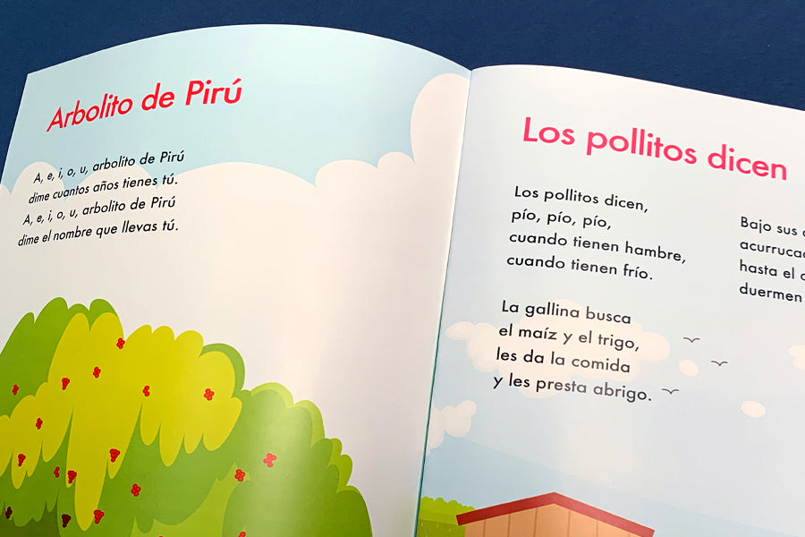 Canciones y rondas infantiles - Student Version (5-Pack Saddle-Stitched Books)