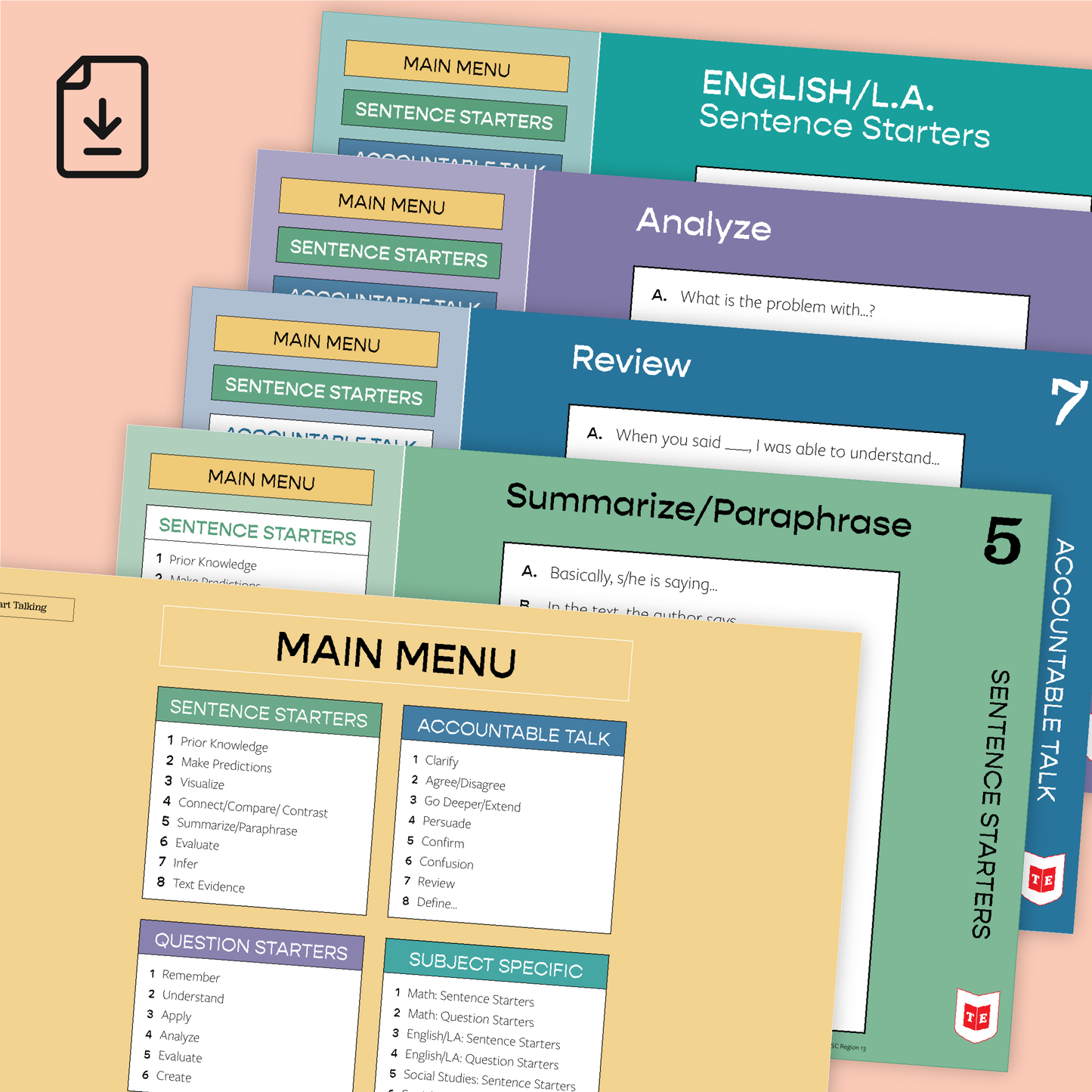 Teaching Essentials Kit (Box of Print and Virtual Tools)