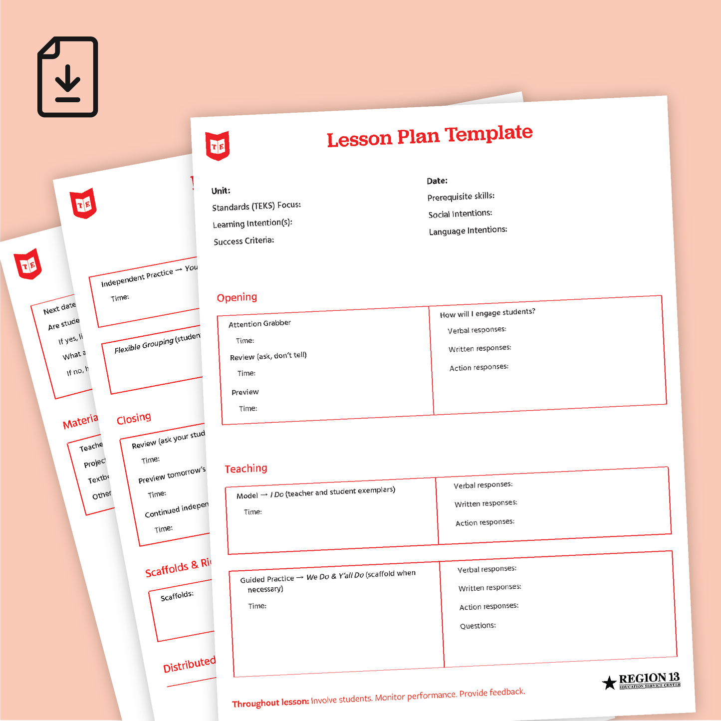 Teaching Essentials Kit (Box of Print and Virtual Tools)