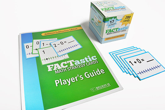 FACTastic Math Strategy System: Addition/Subtraction (Set of Cards and Spiral-Bound Teacher's Guide)