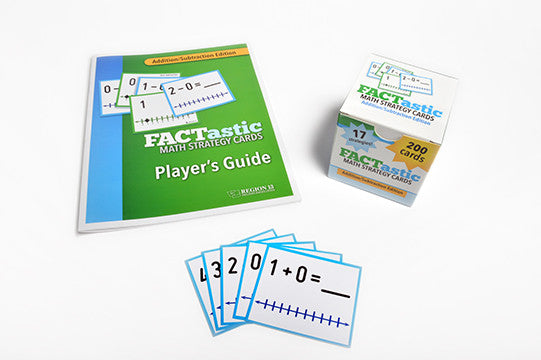 FACTastic Math Strategy System: Addition/Subtraction (Set of Cards and Spiral-Bound Teacher's Guide)
