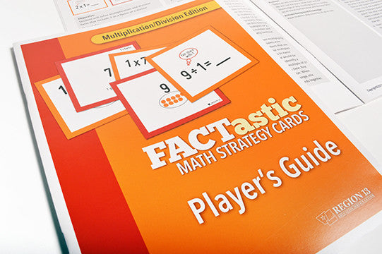 FACTastic Math Strategy System: Multiplication/Division (Set of Cards and Spiral-Bound Teacher's Guide)