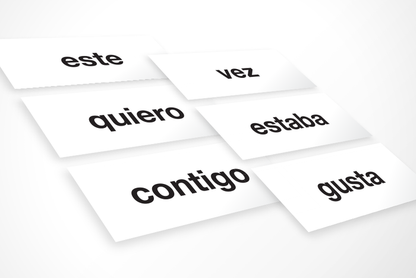 Spanish High-Frequency Words: K-2 Bundle (Downloadable PDFs)