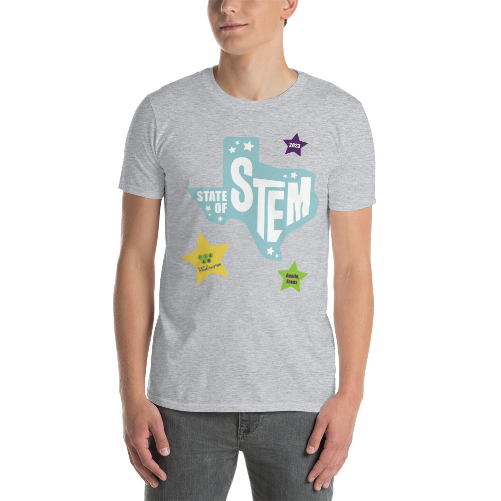 STEM Ecosystem Convening - 2023 T-Shirt (Unisex) Athletic Heather Light Gray